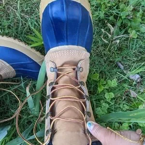 L.L. Bean | Shoes | Mens Ll Bean Boots Navy Blue Bean Boots  display picture 3